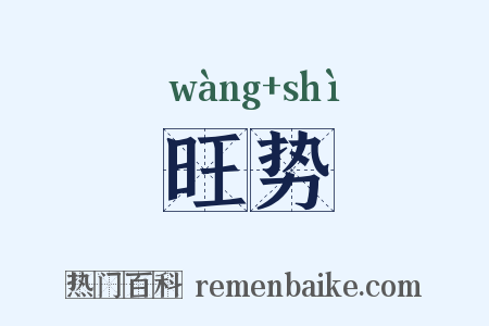 旺势是什么意思的图片